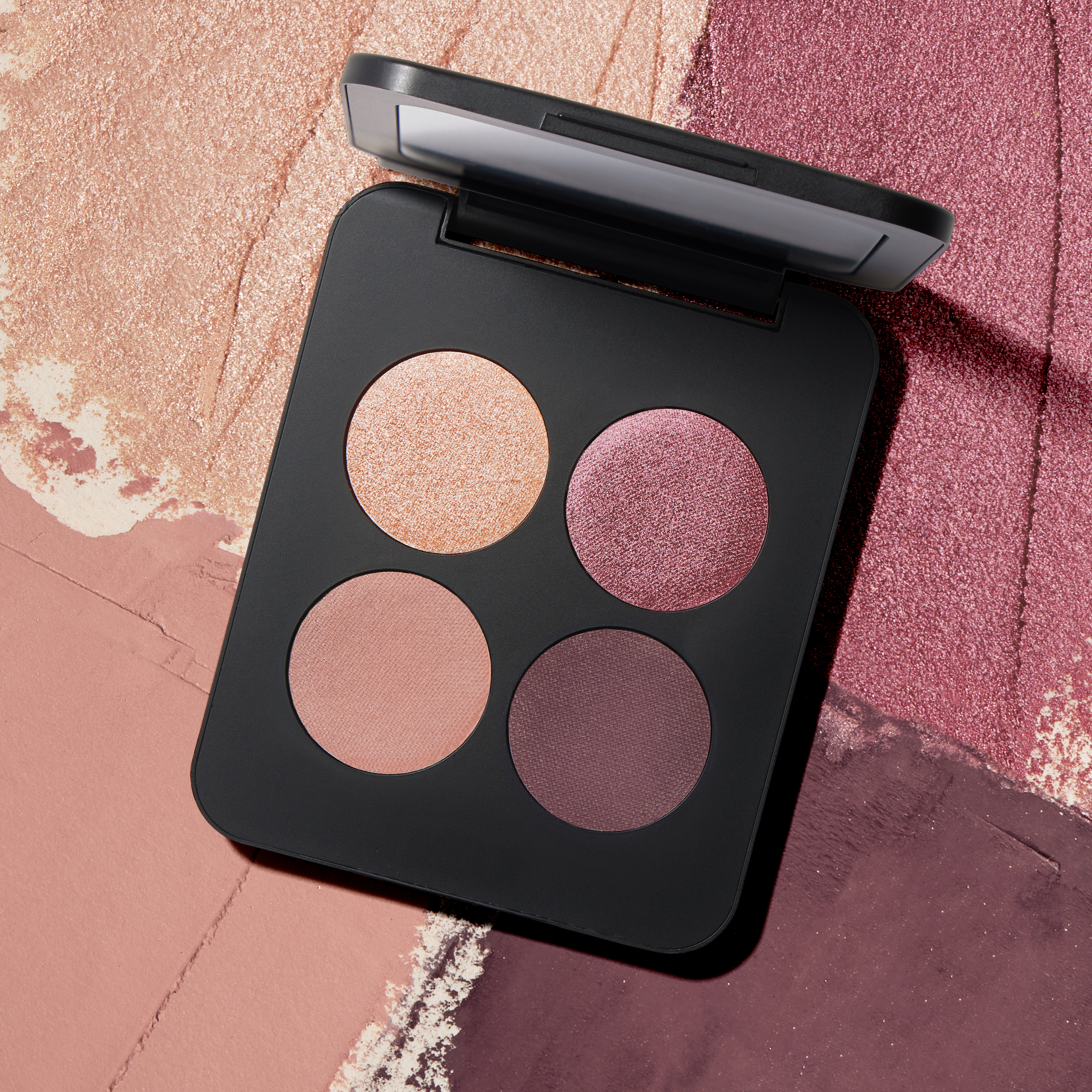 Youngblood Pressed Mineral Eyeshadow Quad Garden Party - Мінеральні тіні для повік - фото №1